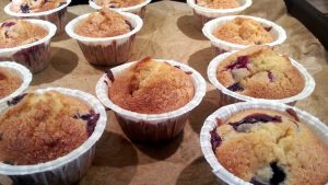 Blåbær muffins opskrift